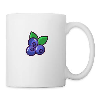 Blaubeere - Tasse - Weiß - Rechts