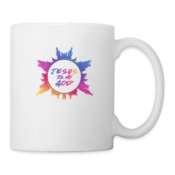 Jesus is my god - Mug - white - Right