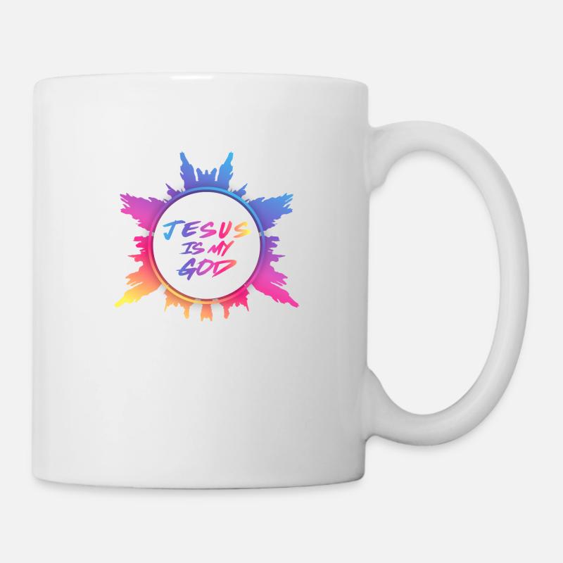 Jesus is my god - Mug - white
