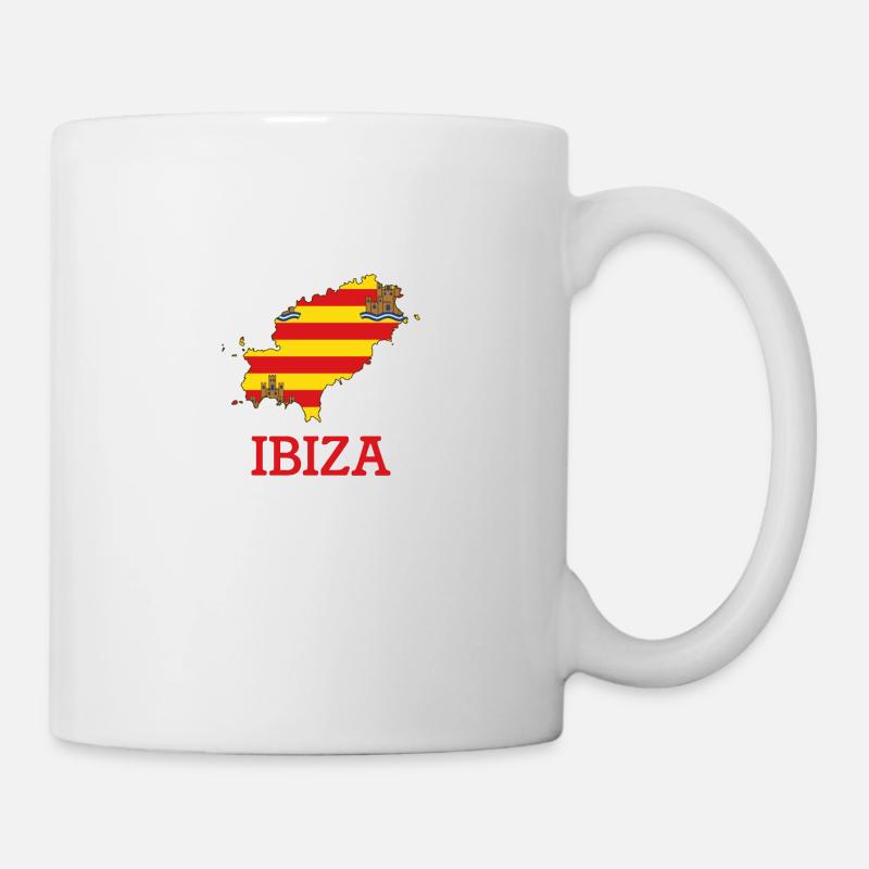 ibiza - Tasse - Weiß