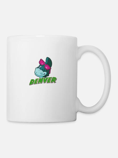Denver qui sourit - Mug blanc - blanc