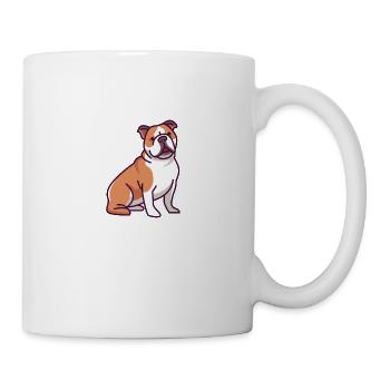 Bulldog - Mug - white - Right