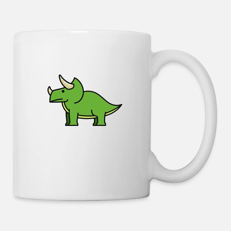 triceratops - Mug - white