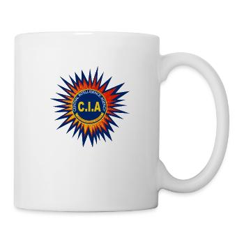 CIA Spoof Icon Splash - Tasse - Weiß - Rechts