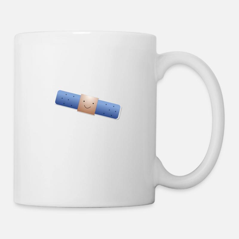 Pflaster #4 - Tasse - Weiß