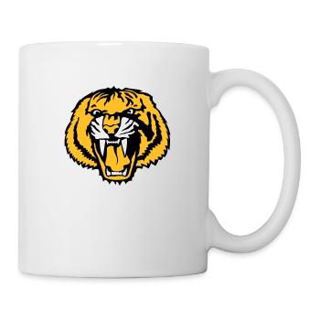 Tiger tigro Logo Club Gesicht Cartoon - Tasse - Weiß - Rechts