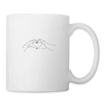 Liebe - Tasse - Weiß - Rechts