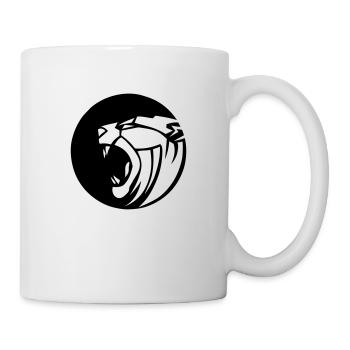 panthere logo cercle - Mug blanc - blanc - Droite