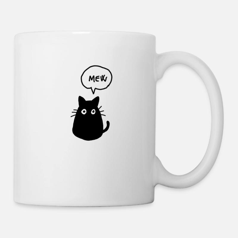 Katze - Tasse - Weiß
