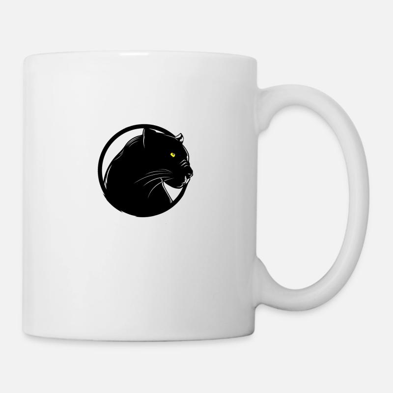 Panther - Tasse - Weiß