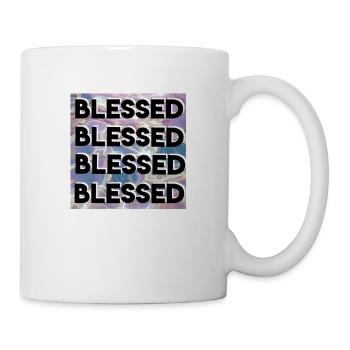 Blessed - Christian design - Mug - white - Right