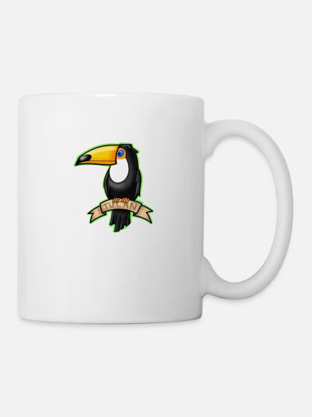 Tucan - Tasse - Weiß