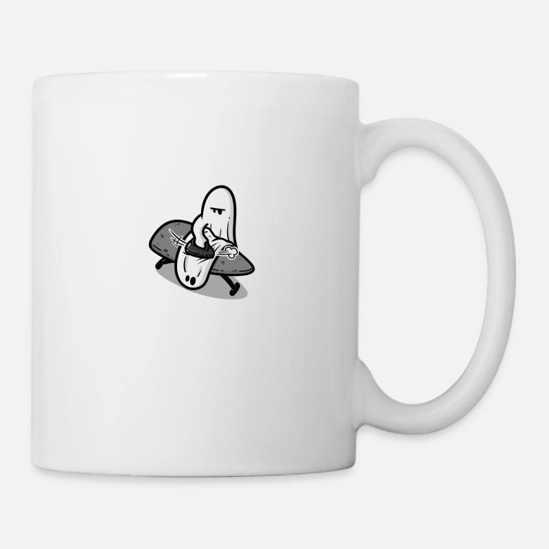 Geist bügeln - Tasse - Weiß