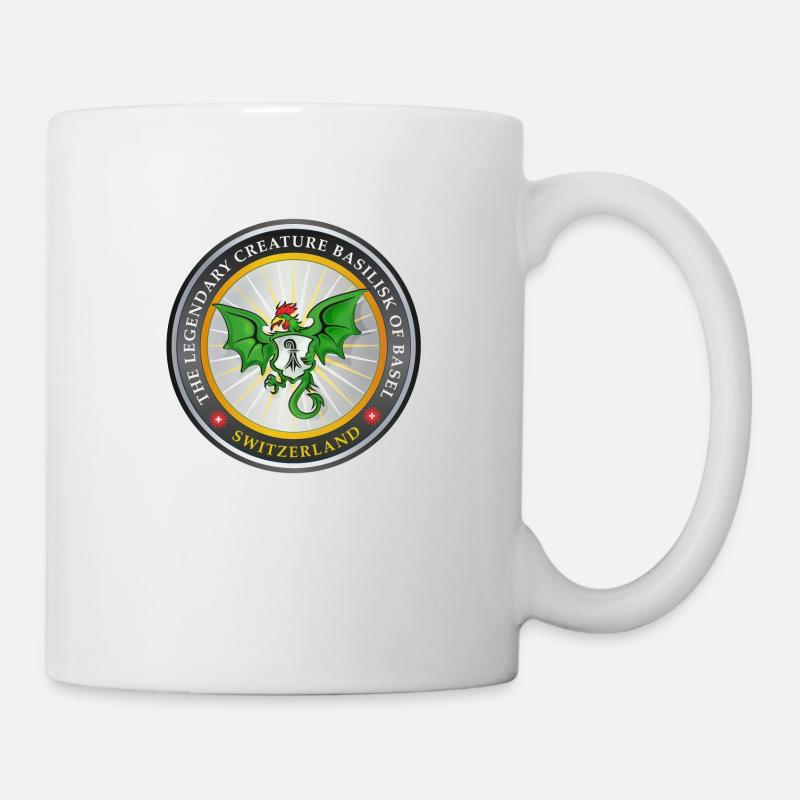 Basilisk of Basel - Tasse - Weiß