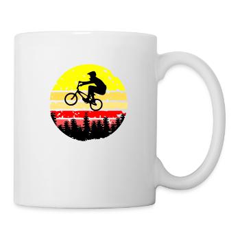bmx - Mug blanc - blanc - Droite