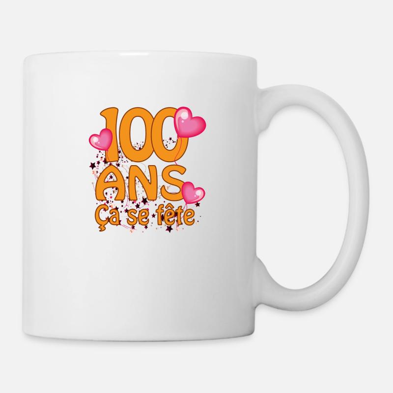 100 Jahre - Tasse - Weiß