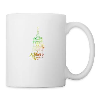 Schwanenburg Turm Kleve 47533 - poisen - Tasse - Weiß - Rechts