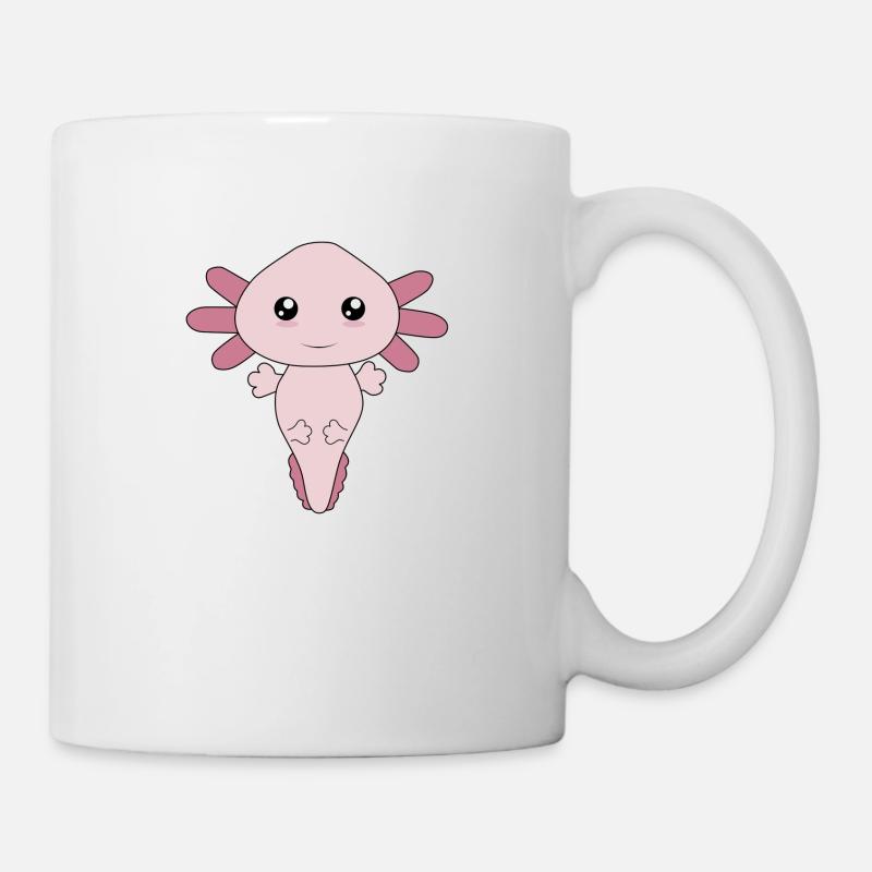 Axolotl - Tasse - Weiß