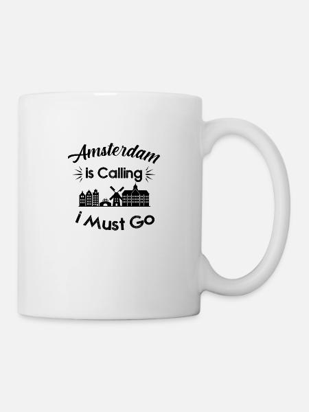 Amsterdam appelle - Mug blanc - blanc