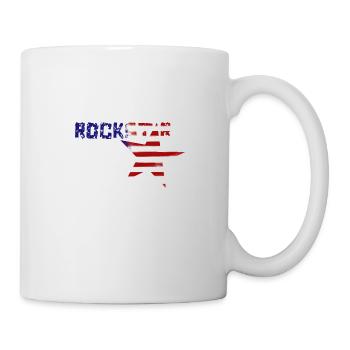 STAR DU ROCK - Mug blanc - blanc - Droite