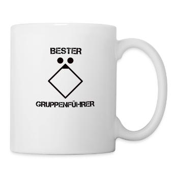 Bester Gruppenführer. Soldat. Bundeswehr. - Tasse - Weiß - Rechts