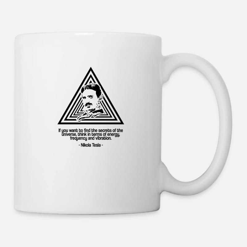 Nikola Tesla - Mug blanc - blanc