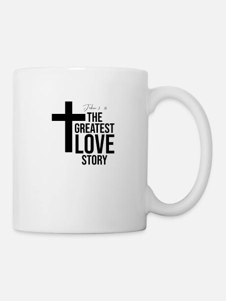 The greatest love story - Mug - white