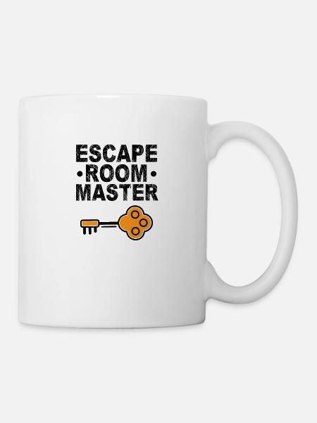 Escape Room Master - Tasse - Weiß