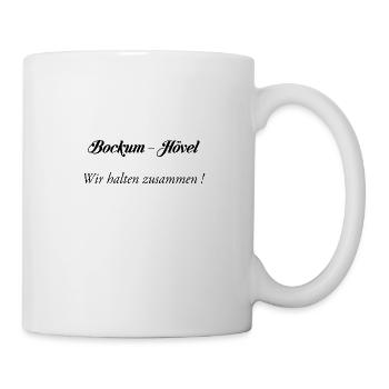 Bockum-Hövel - wir halten zusammen - Tasse - Weiß - Rechts