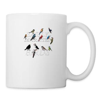 Easily Distracted By Birds Bird Design - Mug - white - Right