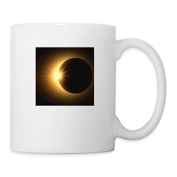 Weltraum Muster - Tasse - Weiß - Rechts