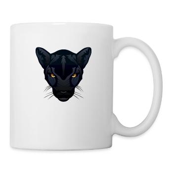 jaguar panthere wild tier - Tasse - Weiß - Rechts