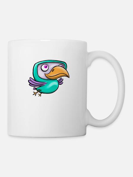 Happy Bird - Mug blanc - blanc