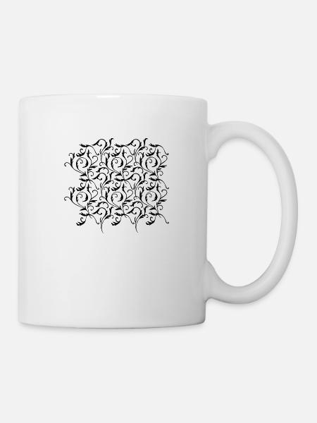 Plantas pattern - Mug - white