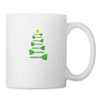 Christmas Darts Weihnachten Dart Xmas Darten - Mug - white - Right