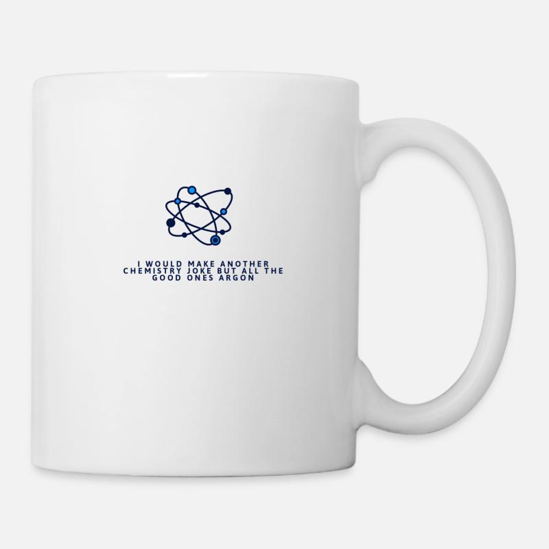 Jeu de mots de chimie - Mug blanc - blanc