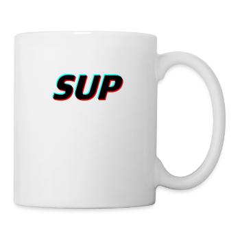 Stand up Paddling 3D Design - Tasse - Weiß - Rechts