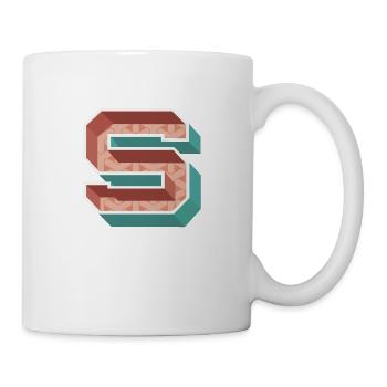 S - Tasse - Weiß - Rechts