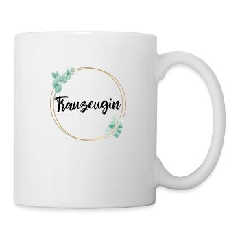 trauzeugin - Tasse - Weiß - Rechts