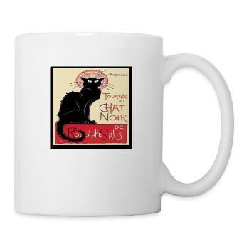 Black Cat Tour - Tasse - Weiß - Rechts