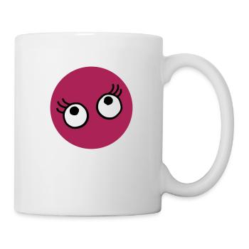 Clit eys - Tasse - Weiß - Rechts