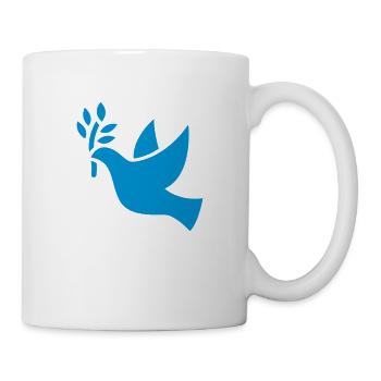 Dove of peace - Mug - white - Right