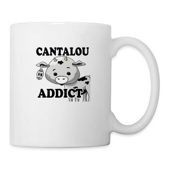 Cantalou-Süchtiger - Cantalou und stolz darauf - Tasse - Weiß - Rechts