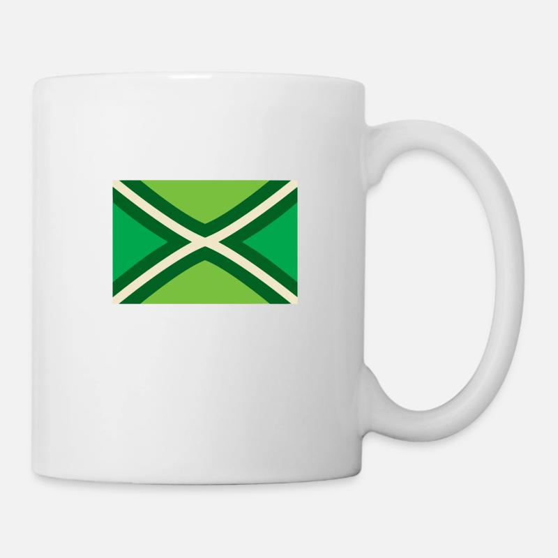 Achterhoek Flagge - Tasse - Weiß
