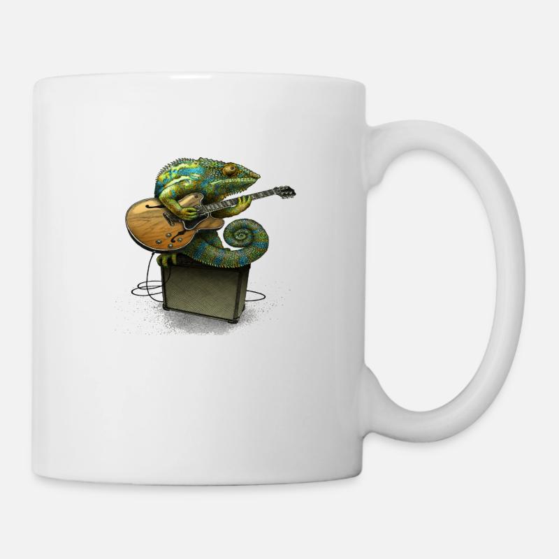IGUANA REPTIL - Tasse - Weiß