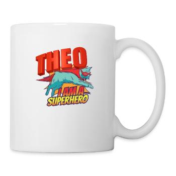 Theo - Tasse - Weiß - Rechts