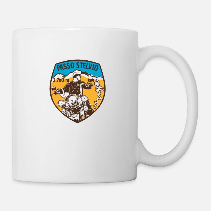 001 stelvio chopper i 01 09 - Mug - white