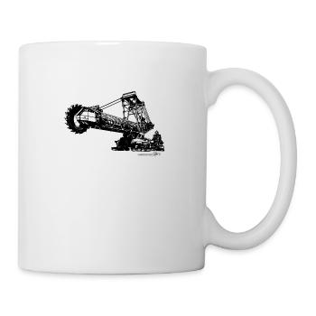 Excavator 286 - Mug - white - Right