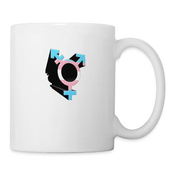 Transgender Symbol Transgender Flag Trans Colors - Mug - white - Right