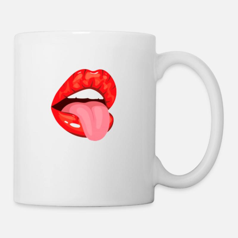 lips - Mug - white